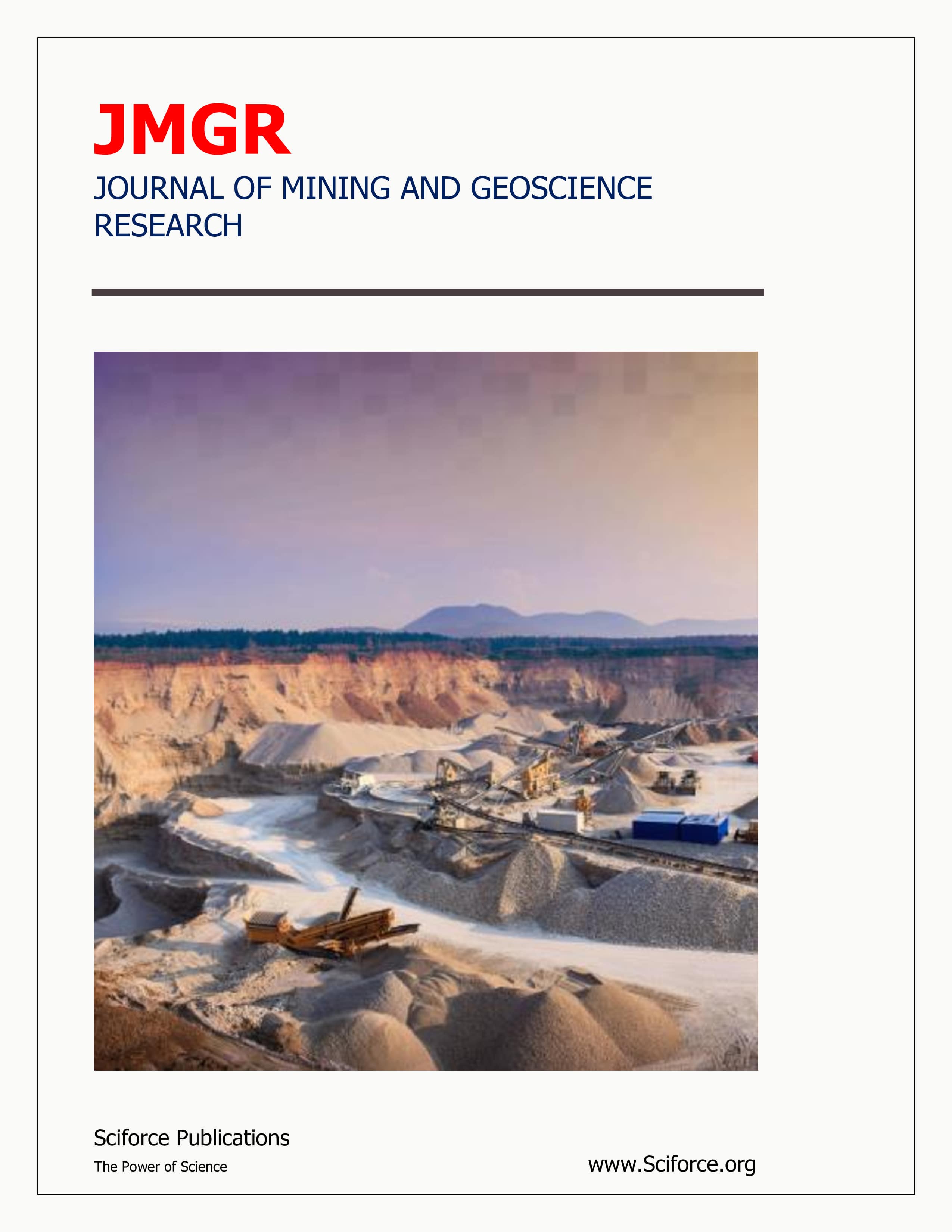 Journal of Mining and Geoscience Research